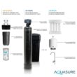 AQUASURE AS-WHF48D Whole House Filtration with 48,000 Grain Water Softener, Reverse Osmosis System and Sediment-GAC Pre-filter