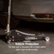 SUNEX TOOLS 6602ASJ 2-Ton Aluminum Service Jack with Quick Lifting System