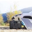 BLUETTI EB70GR 800W Continuous/1400W Peak Output Power Station EB70S Gray Push Button Start LiFePO4 Battery Solar Generator