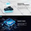 BLUETTI EB70GR 800W Continuous/1400W Peak Output Power Station EB70S Gray Push Button Start LiFePO4 Battery Solar Generator