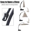 Boyel Living 12 ft. Cantilever Patio Umbrella Fade Resistant and UV Protected with Base in Beige
