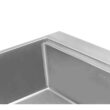 Ruvati RVH8003 Drop-In Stainless Steel 33 in. Workstation Ledge Topmount Kitchen Sink 16-Gauge Single Bowl