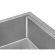 Ruvati Roma Pro 16 Stainless Steel Gauge 30 in Single Bowl Undermount Workstation Rounded Corners Ledge Kitchen Sink