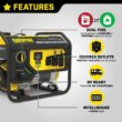 Champion Power Equipment 200970 4550/3650-Watt Gasoline and Propane Powered Dual Fuel Portable Generator with CO Shield