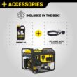 Champion Power Equipment 200970 4550/3650-Watt Gasoline and Propane Powered Dual Fuel Portable Generator with CO Shield