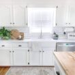 SINKOLOGY Josephine 34 in. 3-Hole Quick-Fit Farmhouse Apron Front Drop-in Single Bowl Crisp White Fireclay Kitchen Sink