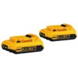 DEWALT DCN680D1DCB203 20V MAX XR Lithium-Ion 18-Gauge Cordless Brad Nailer Kit, (3) 2.0Ah Batteries, Charger, and Bag