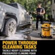 DEWALT DWPW3000 3000 PSI 1.1 GPM 15 Amp Cold Water Electric Pressure Washer with Internal Equipment Storage