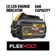 DEWALT FLEXVOLT 60V MAX 16in. Brushless Cordless Battery Powered Chainsaw Kit with (1) FLEXVOLT 2 Ah Battery & Charger