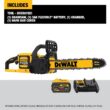 DEWALT FLEXVOLT 60V MAX 16in. Brushless Cordless Battery Powered Chainsaw Kit with (1) FLEXVOLT 3 Ah Battery & Charger