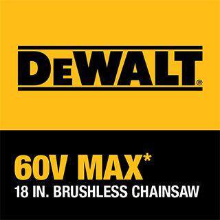 DEWALT FLEXVOLT 60V MAX 18 in. Brushless Cordless Battery Powered Chainsaw Kit with (1) FLEXVOLT 3 Ah Battery & Charger DEWALT FLEXVOLT 60V MAX 18 in. Brushless Cordless Battery Powered Chainsaw Kit with (1) FLEXVOLT 3 Ah Battery & Charger - Image 3