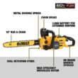 DEWALT FLEXVOLT 60V MAX 18 in. Brushless Cordless Battery Powered Chainsaw Kit with (1) FLEXVOLT 3 Ah Battery & Charger DEWALT FLEXVOLT 60V MAX 18 in. Brushless Cordless Battery Powered Chainsaw Kit with (1) FLEXVOLT 3 Ah Battery & Charger