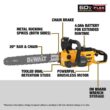 DEWALT FLEXVOLT 60V MAX 20 in. Brushless Electric Cordless Chainsaw Kit and Carry Case with (1) FLEXVOLT 4 Ah Battery & Charger