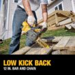 DEWALT 20V MAX 125 MPH 450 CFM Brushless Cordless Battery Powered Handheld Leaf Blower Kit & Cordless Chainsaw (Tool Only)