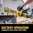 DEWALT 20V MAX 125 MPH 450 CFM Brushless Cordless Battery Powered Handheld Leaf Blower Kit & Cordless Chainsaw (Tool Only)