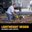 DEWALT 20V MAX 125 MPH 450 CFM Brushless Cordless Battery Powered Handheld Leaf Blower Kit & Cordless Chainsaw (Tool Only)