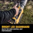 DEWALT FLEXVOLT 60V MAX 157 MPH 760 CFM Brushless Cordless Battery Powered Blower Kit with (1) FLEXVOLT 4 Ah Battery & Charger