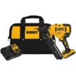 DEWALT DCN650D1wDCB203 20V MAX XR Lithium-Ion 15-Gauge Cordless Finish Nailer with (2) 2.0Ah Batteries, Charger and Bag