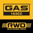 DEWALT 12AVP2R3739 21 in. 163cc Briggs and Stratton 725Exi Engine Rear Wheel Drive 3-in-1 Gas Self Propelled Walk Behind Lawn Mower