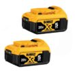 DEWALT DCS335BWCB205-2 20V MAX XR Lithium-Ion Cordless Barrel Grip Jigsaw with (2) 20V MAX XR Premium Lithium-Ion 5.0Ah Battery Packs