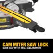 DEWALT DCS781B 60V Lithium-Ion 12 in. Cordless Sliding Miter Saw (Tool Only)