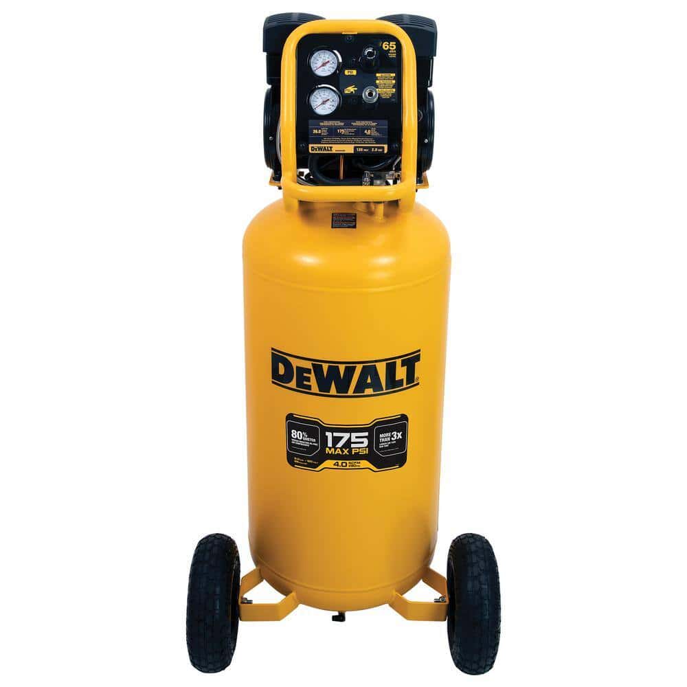 DEWALT DXCMSAC260 26 Gal. 175 PSI Ultra Quiet Portable Electric Air Compressor DEWALT DXCMSAC260 26 Gal. 175 PSI Ultra Quiet Portable Electric Air Compressor