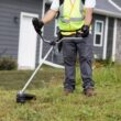 ECHO eFORCE 56V X Series 17 in. Brushless Cordless Battery String Trimmer/Brushcutter with 5.0 Ah Battery and Rapid Charger