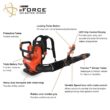 ECHO eFORCE 56V 195 MPH 795 CFM Cordless Battery Backpack Blower w/Tube Throttle & (2) 5.0Ah Batteries & Dual Port Charger ECHO eFORCE 56V 195 MPH 795 CFM Cordless Battery Backpack Blower w/Tube Throttle & (2) 5.0Ah Batteries & Dual Port Charger