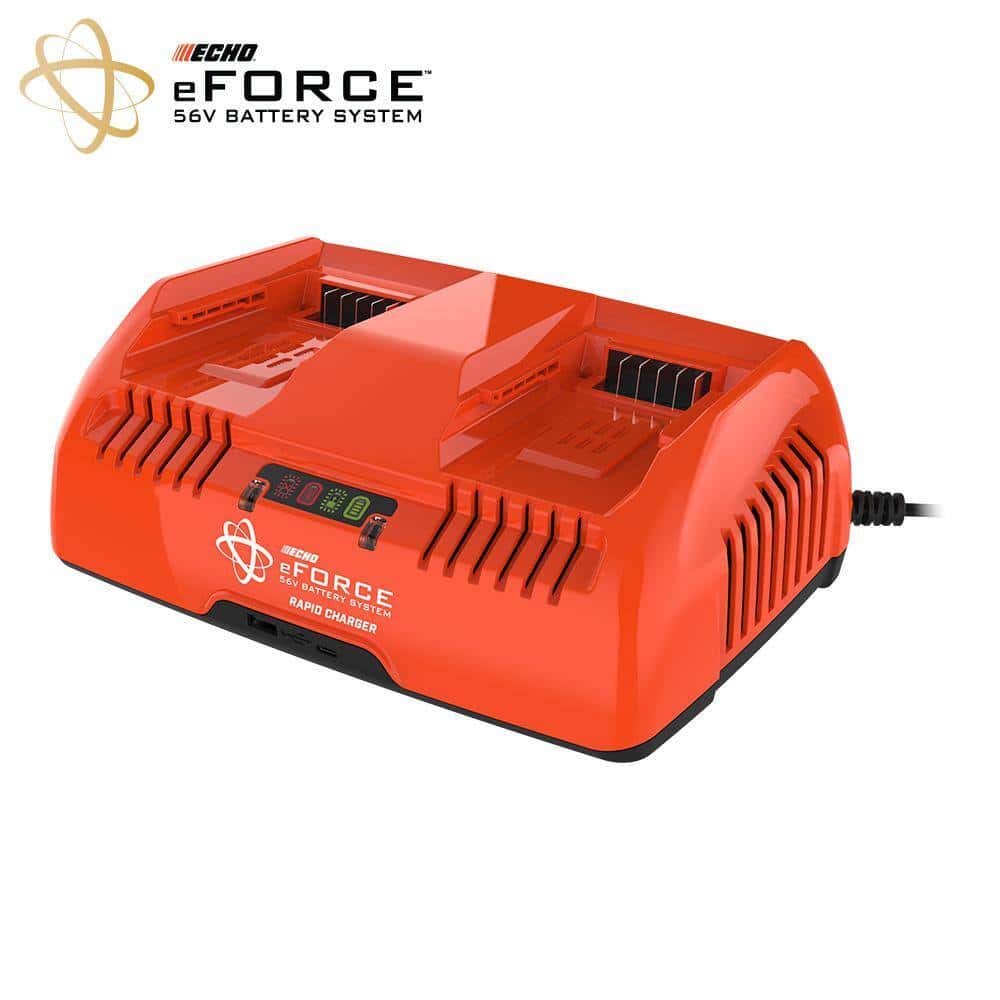 ECHO eFORCE 56V 195 MPH 795 CFM Cordless Battery Backpack Blower w/Tube Throttle & (2) 5.0Ah Batteries & Dual Port Charger ECHO eFORCE 56V 195 MPH 795 CFM Cordless Battery Backpack Blower w/Tube Throttle & (2) 5.0Ah Batteries & Dual Port Charger - Image 11