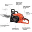 ECHO CS-4510-18 18 in. 45.0 cc Gas 2-Stroke Rear Handle Chainsaw