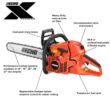ECHO CS-620P-24 24 in. 59.8 cc Gas 2-Stroke X Series Rear Handle Chainsaw
