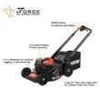 ECHO eFORCE 56-Volt Cordless Battery Lawn Mower and String Trimmer Combo Kit with 2 Batteries and 2 Chargers 2-Tool
