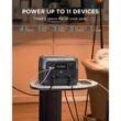 EcoFlow RIVER2Max+160W 500W Output/1000W Peak Push-Button Start Solar Generator RIVER 2 Max with 160W Solar Panel
