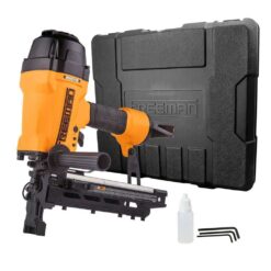 Freeman G2FS9 2nd Generation Pneumatic 9-Gauge 2 in. Fencing Stapler with Case, T-Handle, Belt Hook, and 1/4 in. NPT Air Connector