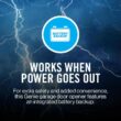 Genie 7155L-TKSV Signature Series SilentMax LED Connect Quiet Belt Drive Smart Garage Door Opener w/ Battery Backup plus Wi-Fi