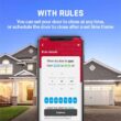 Genie 7155L-TKSV Signature Series SilentMax LED Connect Quiet Belt Drive Smart Garage Door Opener w/ Battery Backup plus Wi-Fi
