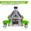 Arcan A20017 2-Ton Lightweight Aluminum Floor and Car Jack with Quick Rise