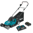 Makita XML05PT 18V X2 (36V) LXT Lithium-Ion Cordless 17 in. Walk Behind Residential Lawn Mower Kit (5.0Ah)