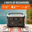 Jackery HTE042-550 1600-Watt Quiet Portable Gasoline Powered Inverter Generator Remote Start with CO Alert Shut Off