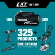 Makita XAU01PTB LXT 18V X2 (36V) Lithium-Ion Brushless Cordless 10 in. Pole Saw Kit, 8 ft. L (5.0 Ah)