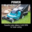 Makita XML05PT 18V X2 (36V) LXT Lithium-Ion Cordless 17 in. Walk Behind Residential Lawn Mower Kit (5.0Ah)