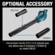 Makita LXT 18V Cordless Li-Ion Leaf Blower/String Trimmer Combo Kit 2-Tools 4.0Ah with bonus 0.08 in. x 175 ft. Trimmer Line