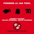 Milwaukee 2845-20 M18 18V Lithium-Ion Cordless 3600-Watt/1800-Watt Battery Powered Power Supply
