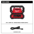 Milwaukee 2845-20 M18 18V Lithium-Ion Cordless 3600-Watt/1800-Watt Battery Powered Power Supply