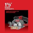 Milwaukee 2530-20-48-59-2452S M12 FUEL 12V Lithium-Ion 5-3/8 in. Cordless Circular Saw with High Output 5.0 Ah and 2.5 Ah Batteries and Charger