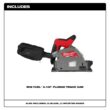 Milwaukee 2831-20-48-08-0570 M18 FUEL 18V Lithium-Ion Cordless Brushless 6-1/2 in. Plunge Cut Track Saw with 31 in. Track Saw Guide Rail
