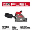 Milwaukee 2831-20-48-59-1880 M18 FUEL 18V Lithium-Ion Cordless Brushless 6-1/2 in. Plunge Cut Track Saw w/8.0Ah Battery and Charger