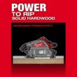 Milwaukee 2831-20-48-59-1880 M18 FUEL 18V Lithium-Ion Cordless Brushless 6-1/2 in. Plunge Cut Track Saw w/8.0Ah Battery and Charger