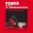 Milwaukee 2527-21-48-11-2460 M12 FUEL 12V Lithium-Ion Brushless Battery 6 in. HATCHET Chainsaw Kit with 6.0 Ah and 4.0 Ah Battery, Charger