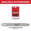Milwaukee 2727-20-2726-20 M18 FUEL 16 in. 18V Lithium-Ion Brushless Battery Hedge Trimmer Chainsaw Combo Kit (2-Tool)